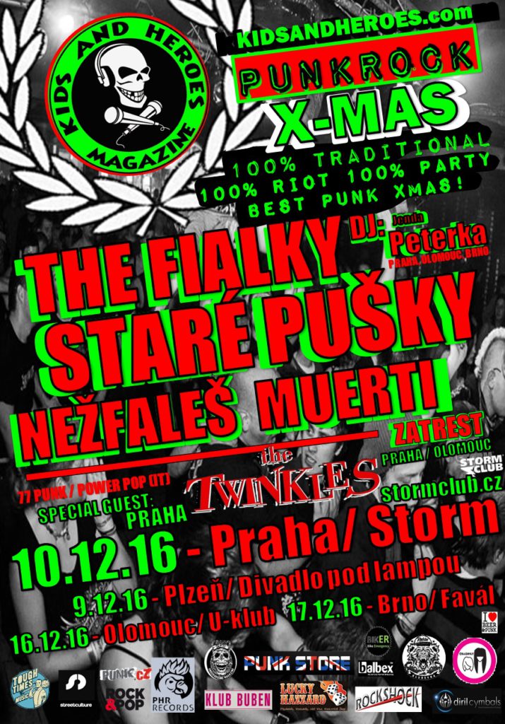 Novinka: Kidsandheroes.com Punkrock X-mas!