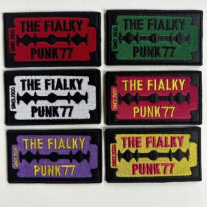 Žiletka (vyšitá nášivka)