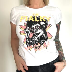 Dámské triko BREJLE RŮŽOVÝ (bílá)