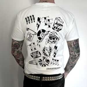 Pánské triko TATTOO FLASH (bílá)