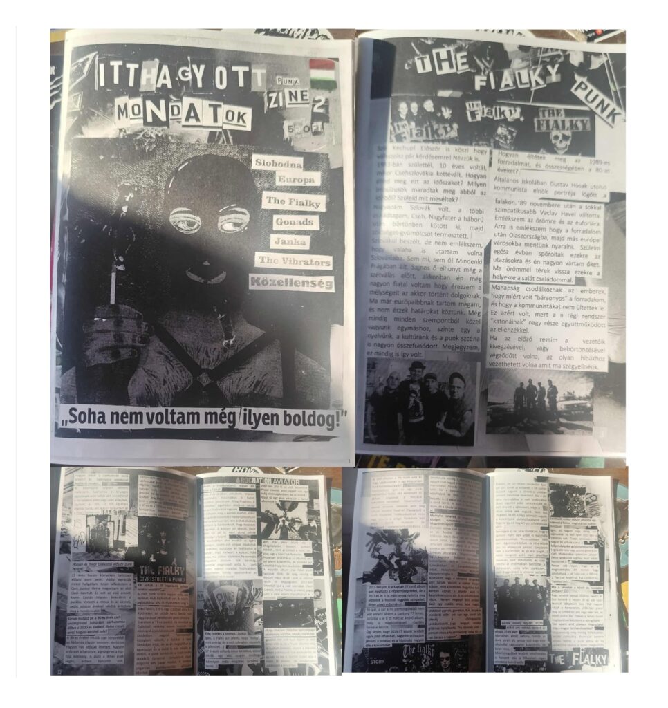 ROZHOVOR pro Itthagyott mondatok punk fanzine Budapest