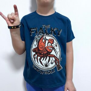 Dětské triko RAK N ROLL - modré